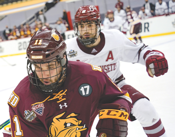 UMass tops 2-time defending champion Minnesota-Duluth in ...